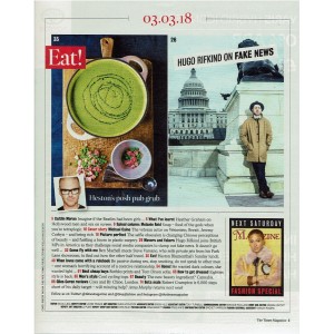 The Times Magazine 3rd March 2018 Michael Caine