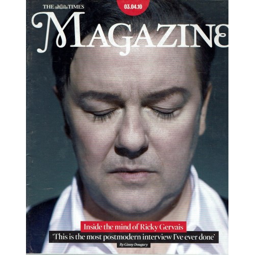 The Times Magazine 2010 03/04/10 Ricky Gervais
