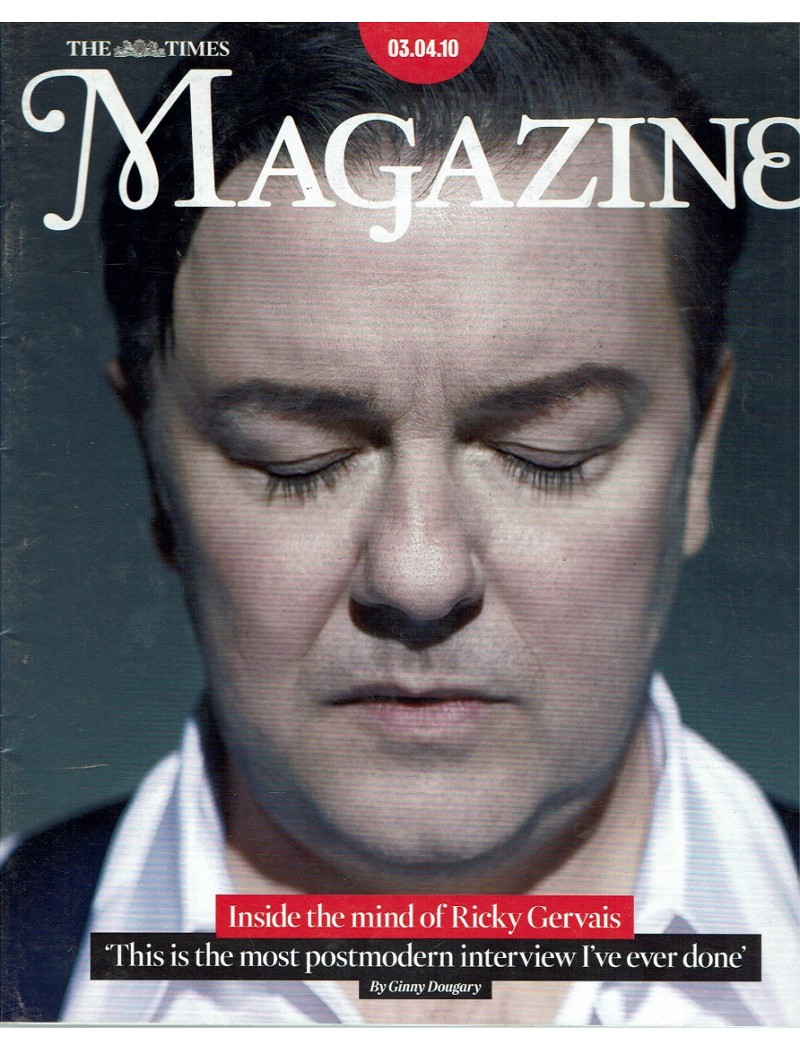 The Times Magazine 3rd April 2010 Ricky Gervais
