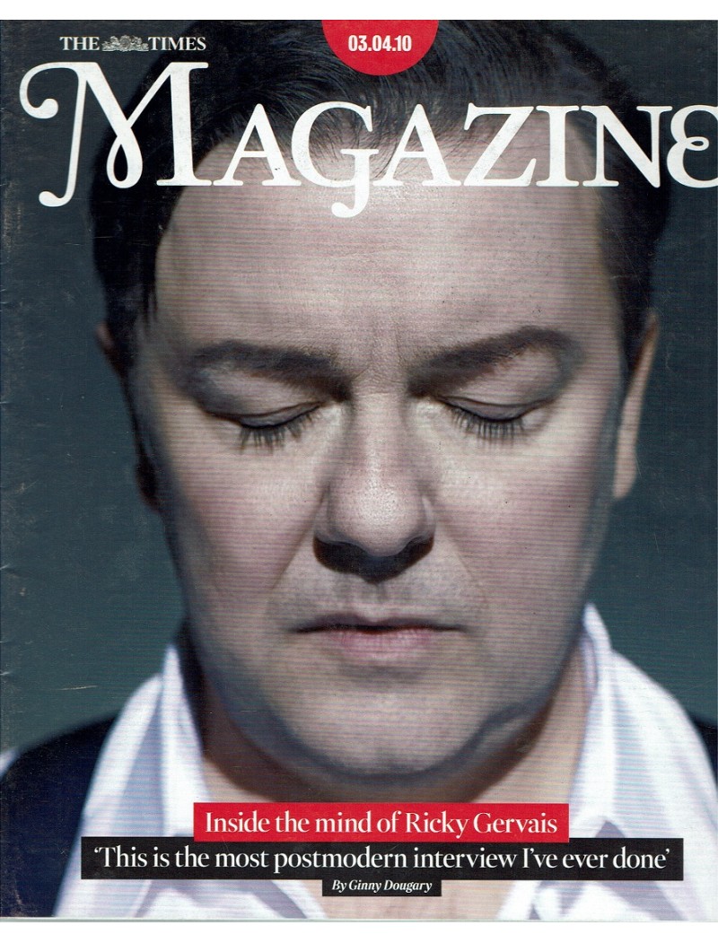 The Times Magazine 2010 03/04/10 Ricky Gervais