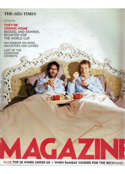 The Times Magazine 3rd June 2006 Frank Skinner