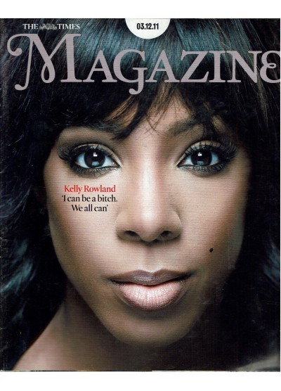 The Times Magazine 3rd December 2011 Kelly Rowland