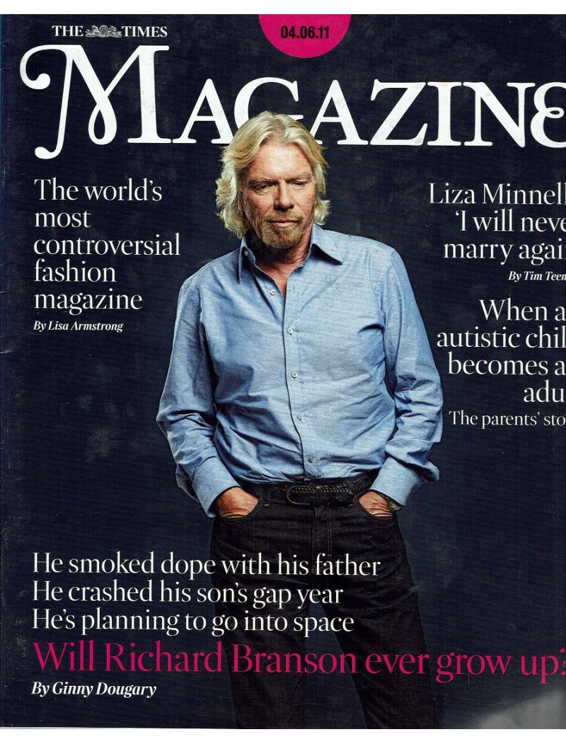 The Times Magazine 4th June 2011 Richard Branson
