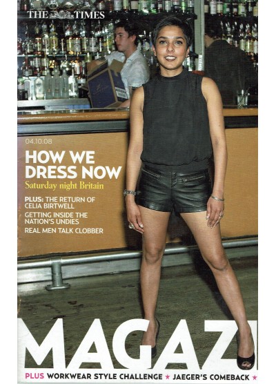 The Times Magazine 4th October 2008 Celia Birtwell