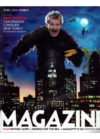 The Times Magazine 4th November 2006 Gordon Ramsay