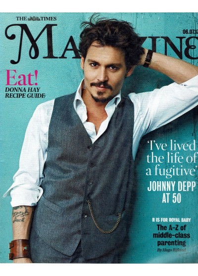 The Times Magazine 2013 06/07/13 Johnny Depp