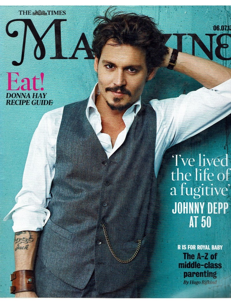 The Times Magazine 2013 06/07/13 Johnny Depp