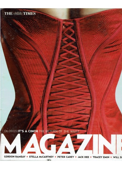 The Times Magazine 6th September 2003 Peter Carey