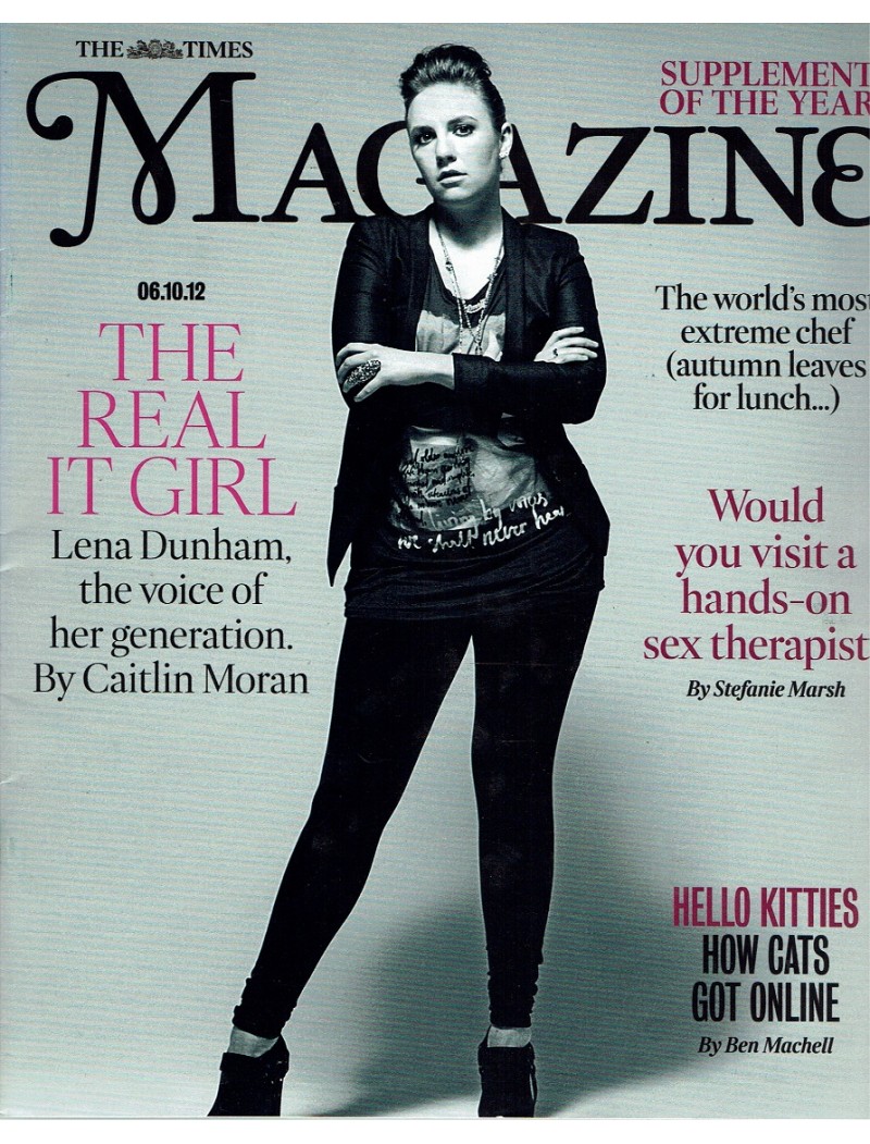 The Times Magazine 6th October 2012 Lena Dunham