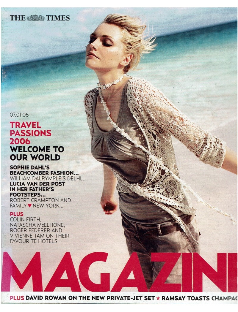 The Times Magazine 7th January 2006 Sophie Dahl