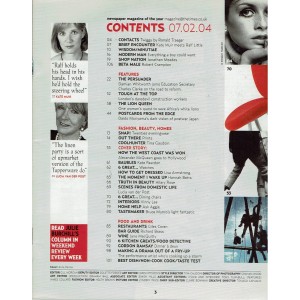 The Times Magazine 7th February 2004 Twiggy