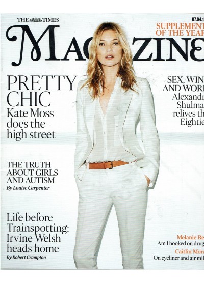 The Times Magazine 7th April 2012 Kate Moss