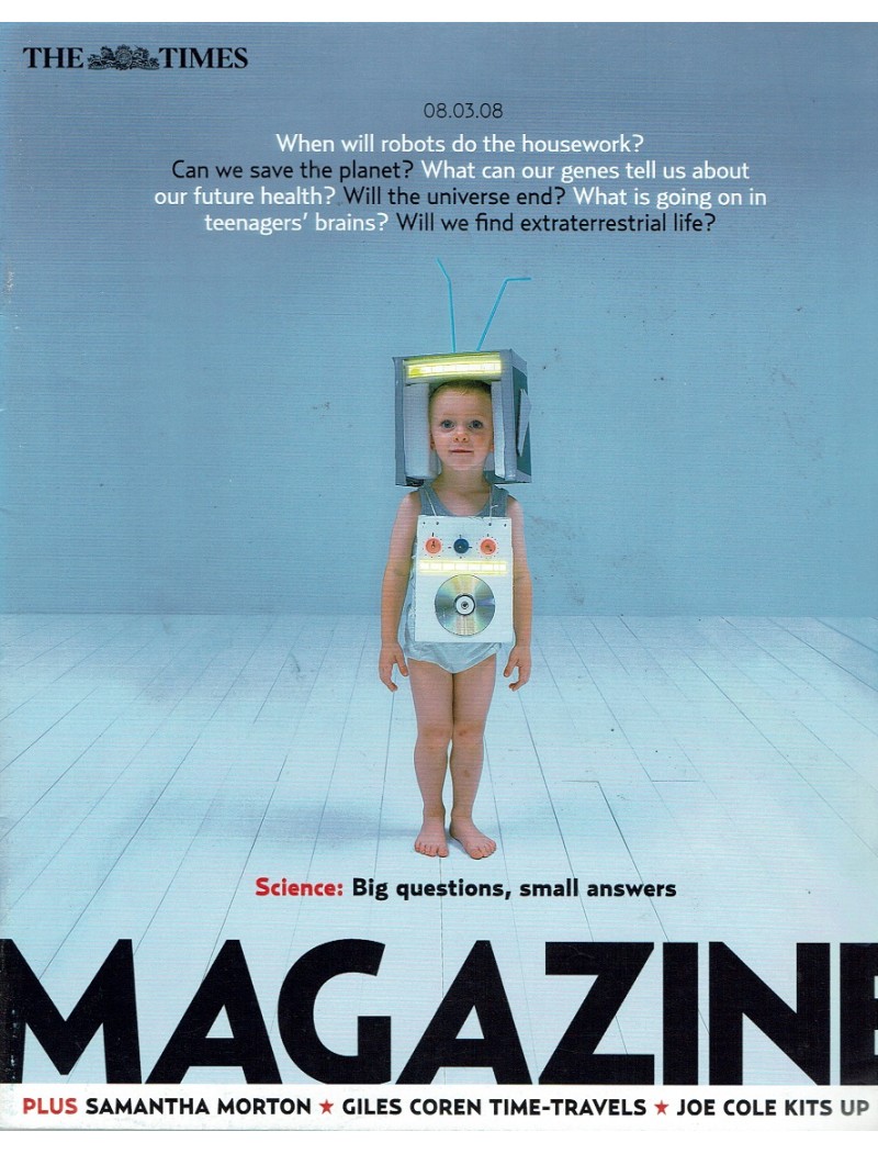 The Times Magazine 8th March 2008 Joe Cole