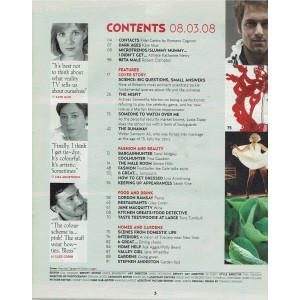 The Times Magazine 8th March 2008 Joe Cole