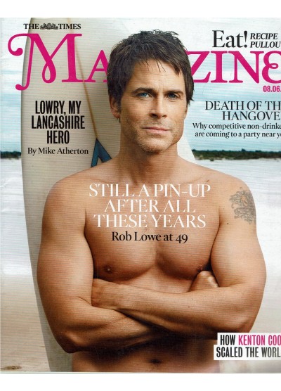 The Times Magazine 2013 08/06/13 Rob Lowe