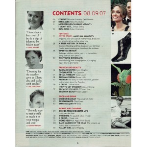 The Times Magazine 2007 08/09/07 Angelina Jolie