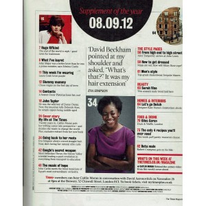 The Times Magazine 8th September 2012 John Taylor