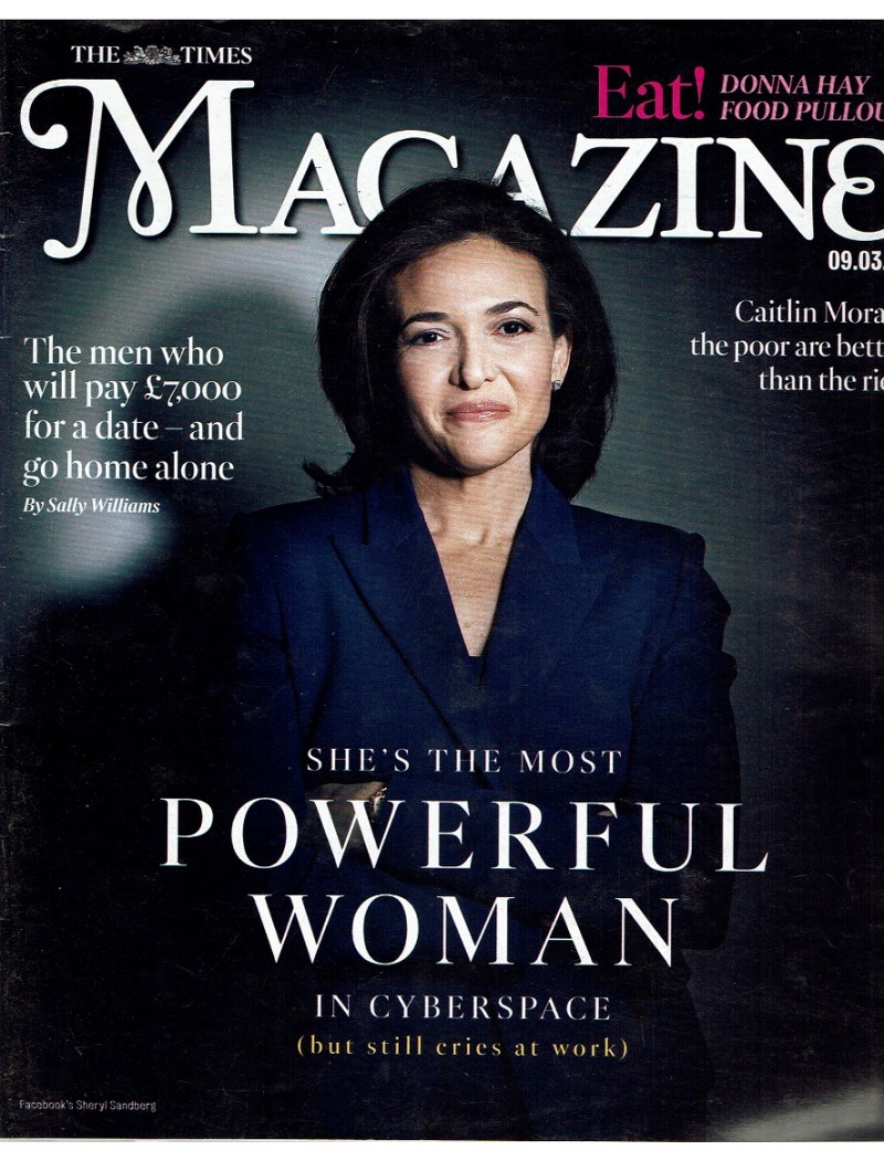 The Times Magazine 2013 09/03/13 Sheryl Sandberg