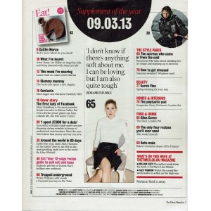 The Times Magazine 9th March 2013 Sheryl Sandberg