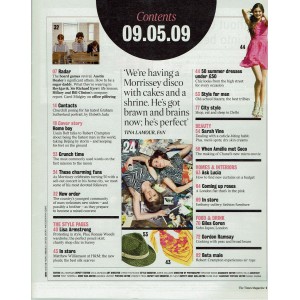 The Times Magazine 9th May 2009 Usain Bolt