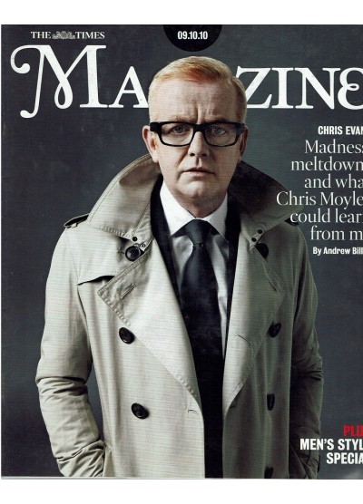 The Times Magazine 9th October 2010 Chris Evans