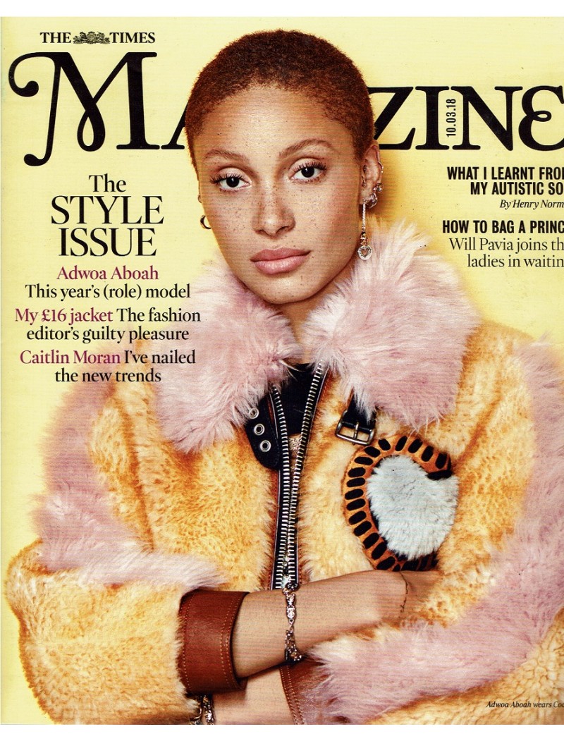 The Times Magazine 10th March 2018 Adwoa Aboah