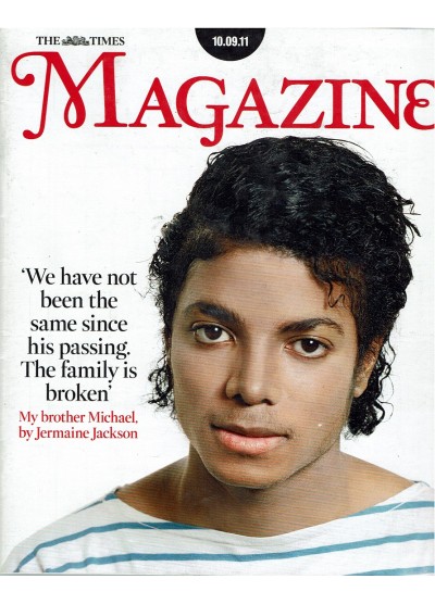 The Times Magazine 10th September 2011 Jermaine Jackson