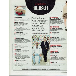 The Times Magazine 10th September 2011 Jermaine Jackson