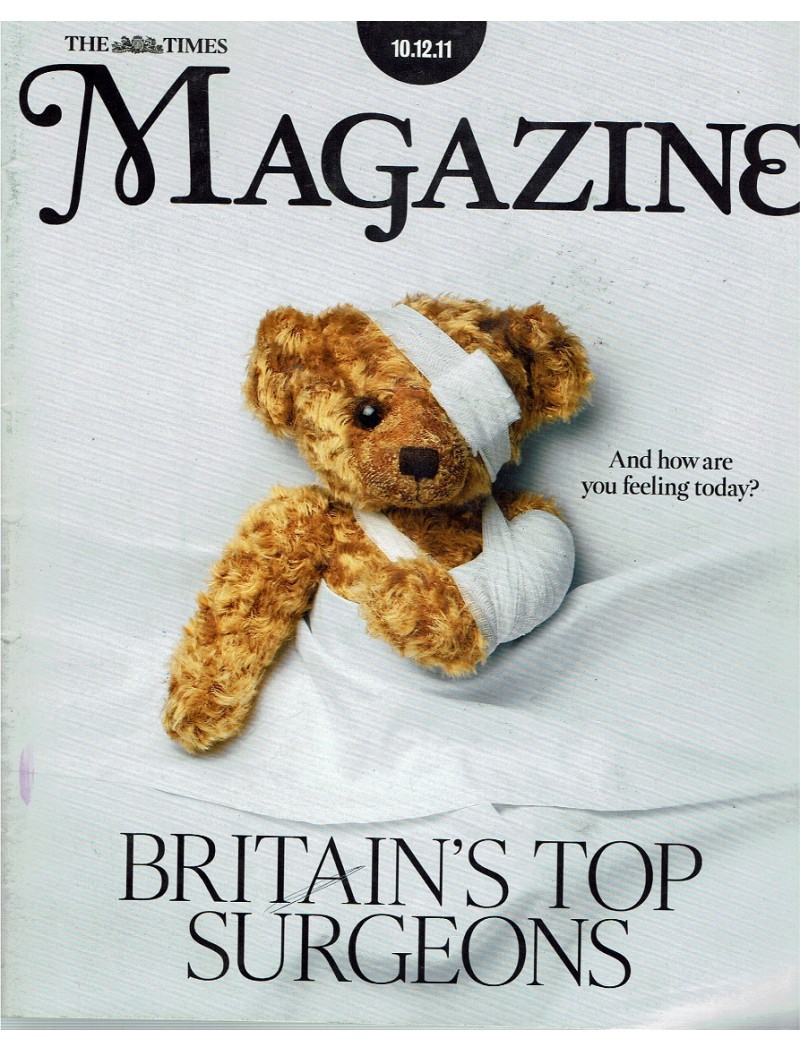 The Times Magazine 10th December 2011 Louis Walsh