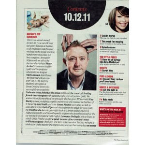 The Times Magazine 10th December 2011 Louis Walsh