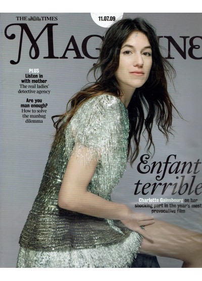 The Times Magazine 11th July 2009 Charlotte Gainsbourg