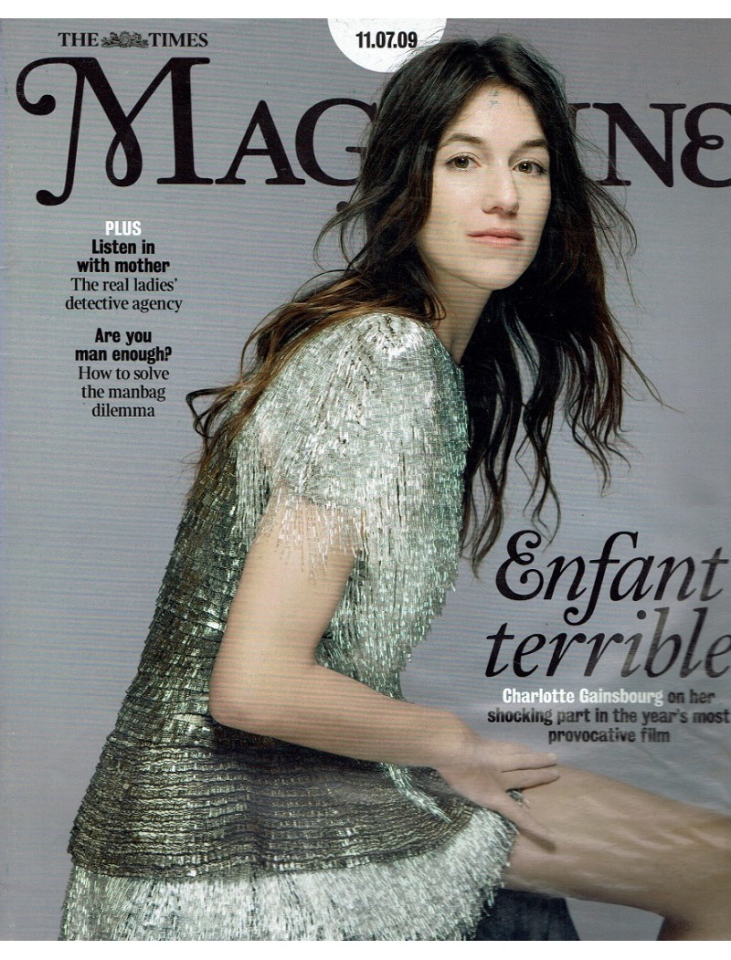 The Times Magazine 11th July 2009 Charlotte Gainsbourg