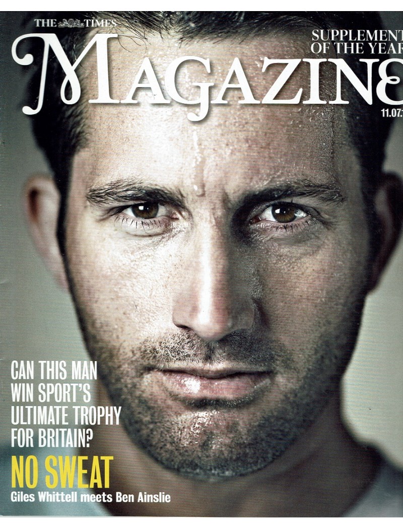 The Times Magazine 11th July 2015 Ben Ainslie