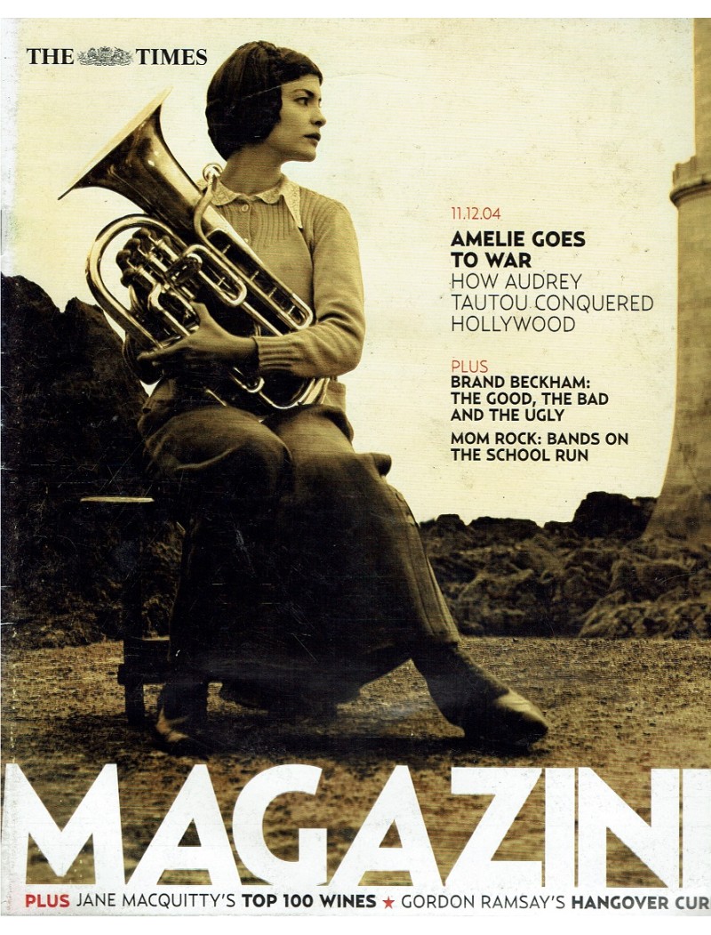 The Times Magazine 11th December 2004 Audrey Tautou