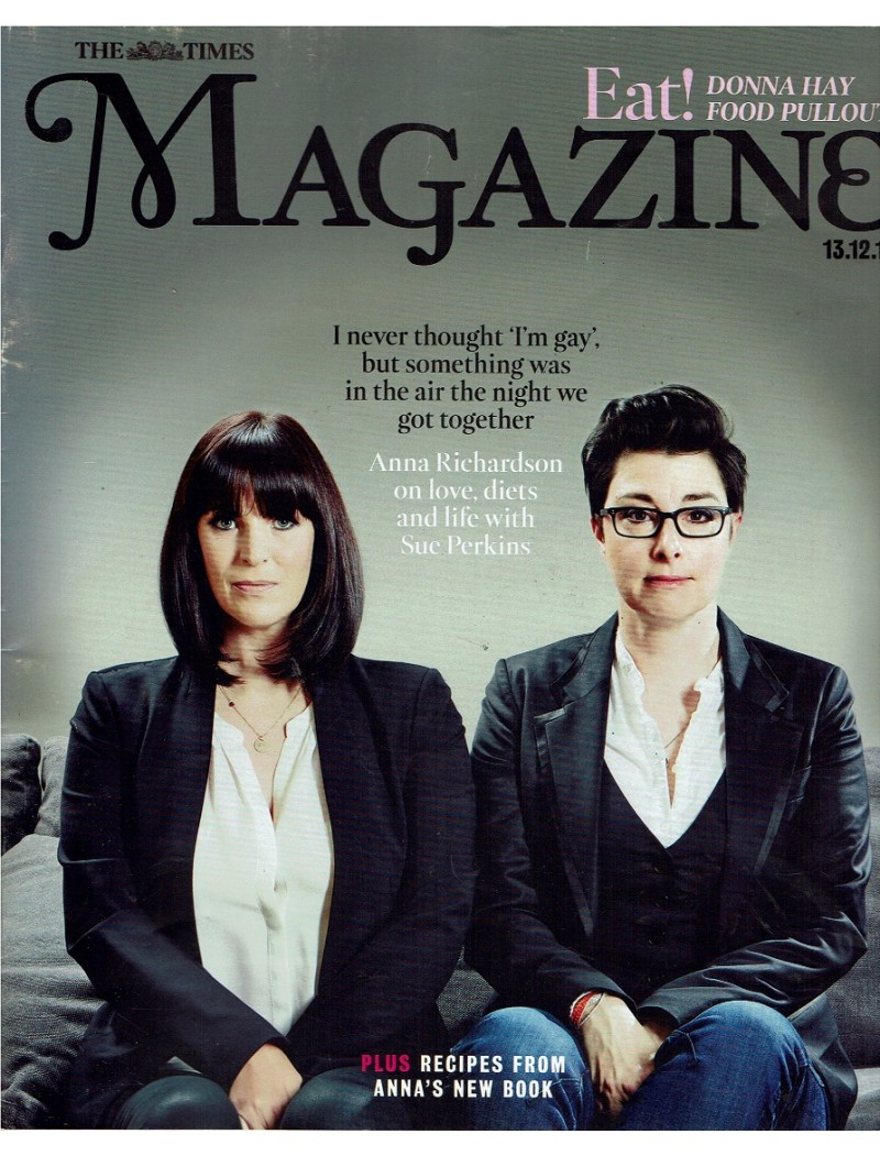 The Times Magazine 13th December 2014 Anna Richardson
