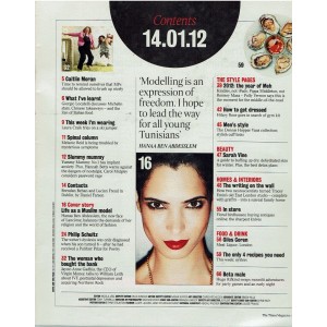 The Times Magazine 2012 14/01/12 Hanaa Ben Abdesslem