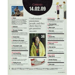 The Times Magazine 14th February 2009 Katie Grand