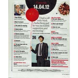 The Times Magazine 14th April 2012 Sara Blakely