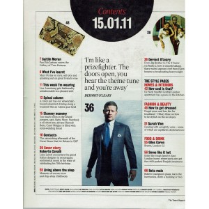The Times Magazine 2011 15/01/11 Roberto Cavalli