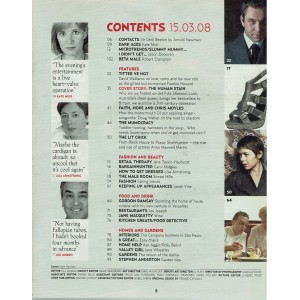 The Times Magazine 15th March 2008 David Walliams