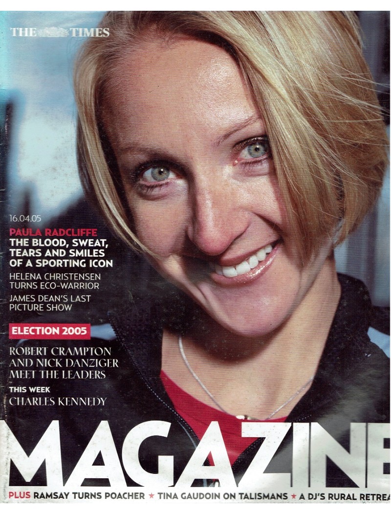 The Times Magazine 2005 16/04/05 Paula Radcliffe