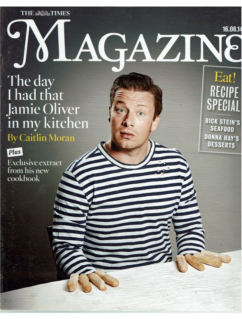 The Times Magazine 16th August 2014 Jamie Oliver