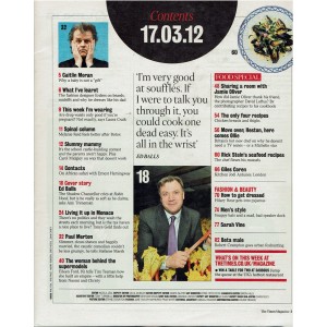 The Times Magazine 2012 17/03/12 Ed Balls