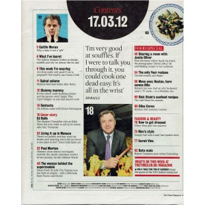 The Times Magazine 17th March 2012 Ed Balls
