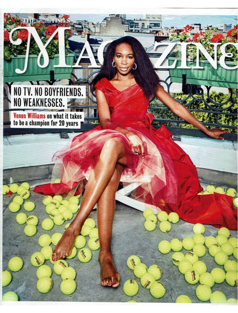 The Times Magazine 17th June 2017 Venus Williams