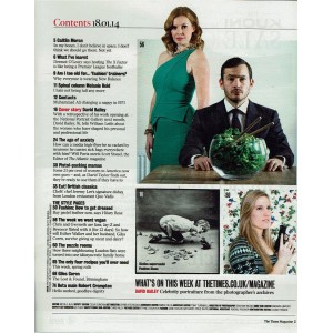 The Times Magazine 18th January 2014 David Bailey