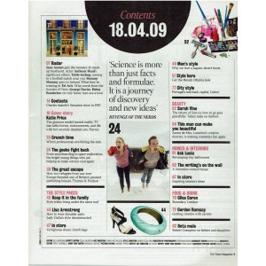 The Times Magazine 18th April 2009 Katie Price