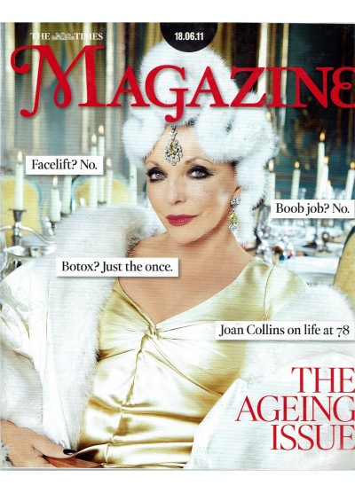 The Times Magazine 18th June 2011 Joan Collins