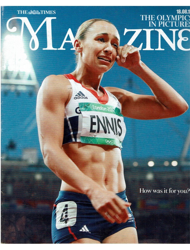 The Times Magazine 2012 18/08/12 Jessica Ennis