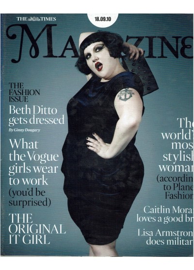 The Times Magazine 18th September 2010 Beth Ditto